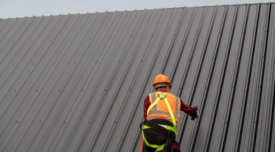 Professional metal roof installation services in Schuyler, VA